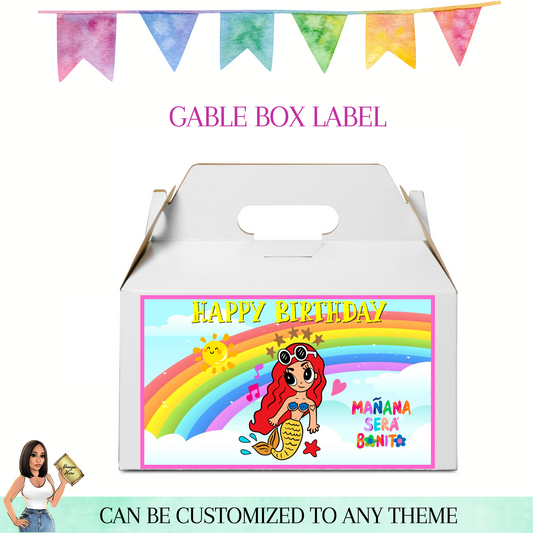 Gable Box Labels