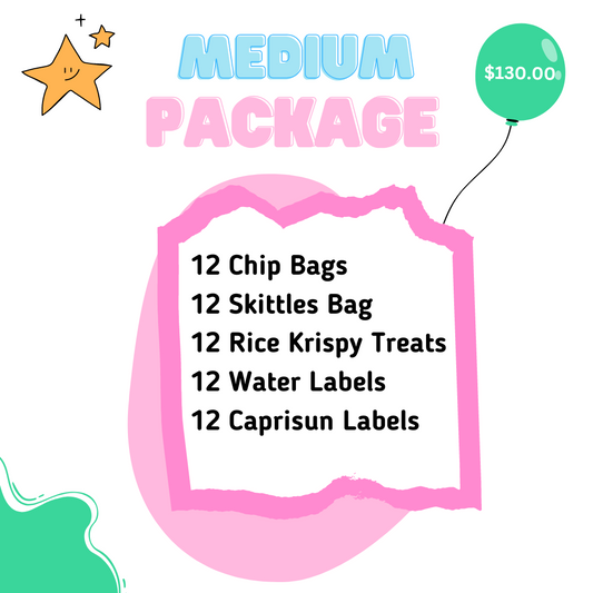 Medium Party favors Package