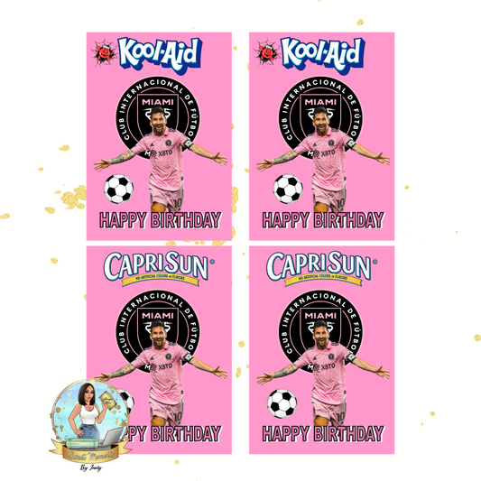 Messi Gable Box Labels